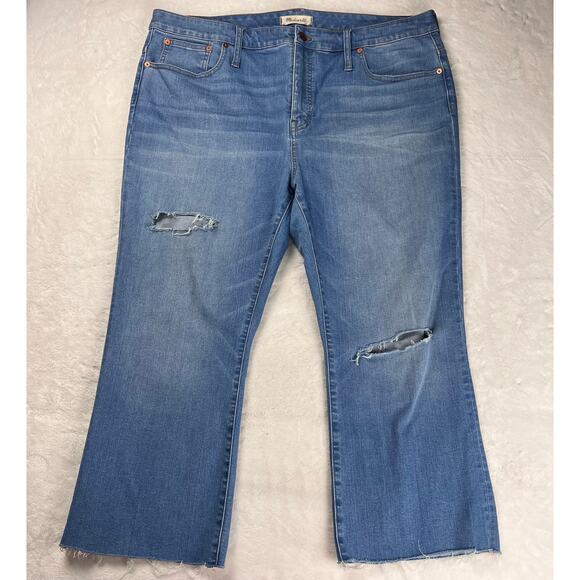 Madewell Cali Demi-Boot women’s size 35 Blue Jeans - Picture 1 of 8